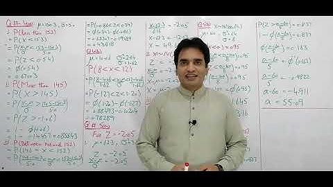 Normal Distribution | Lecture # 10 | Muhammad Usman | Statistics Tutorials | In Urdu | Hindi English
