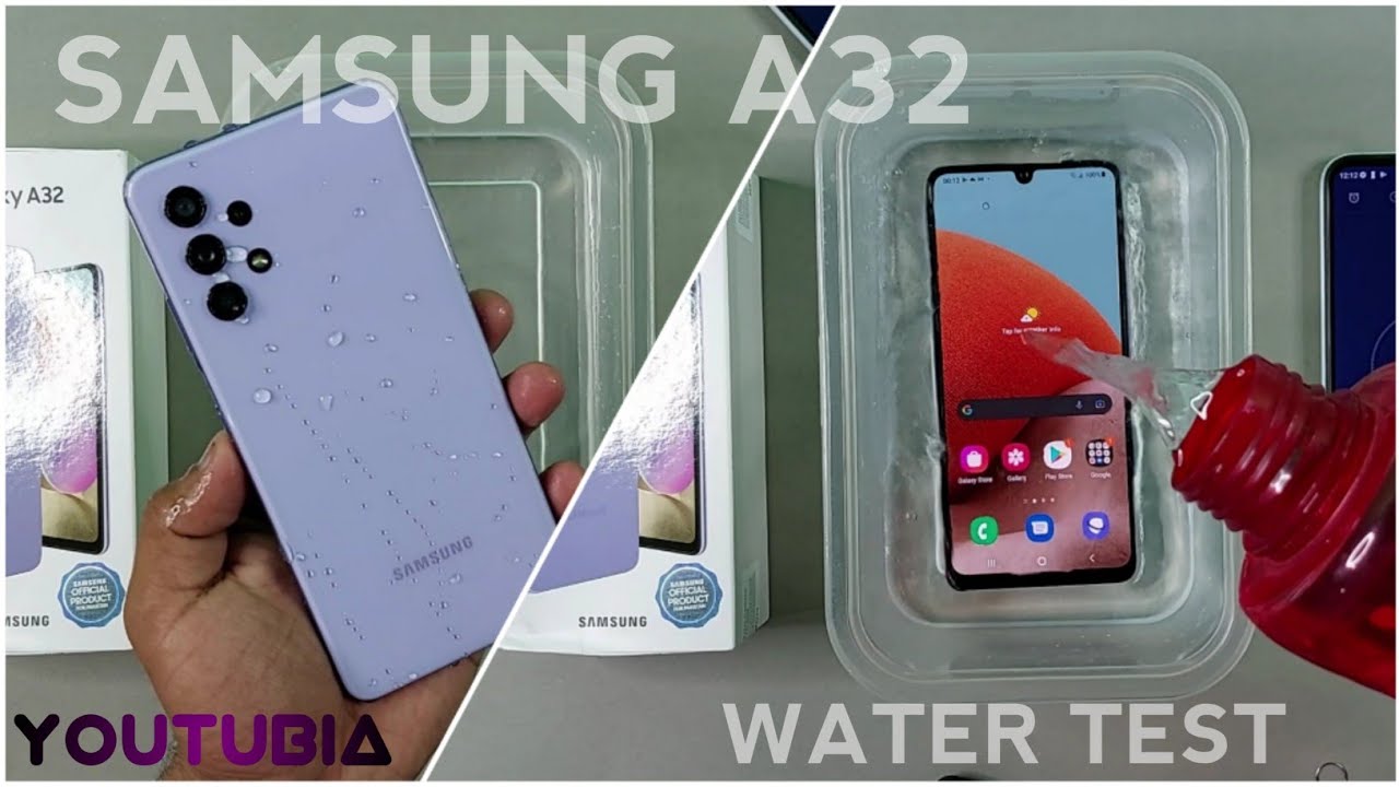 Samsung Galaxy A32 4G Water Test  Will it Survive Or Dead? 