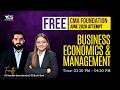 FREE CMA Foundation Business Management Ch. 2 | Stewardship &amp; Agency theory (last)| CS Suchi Goel