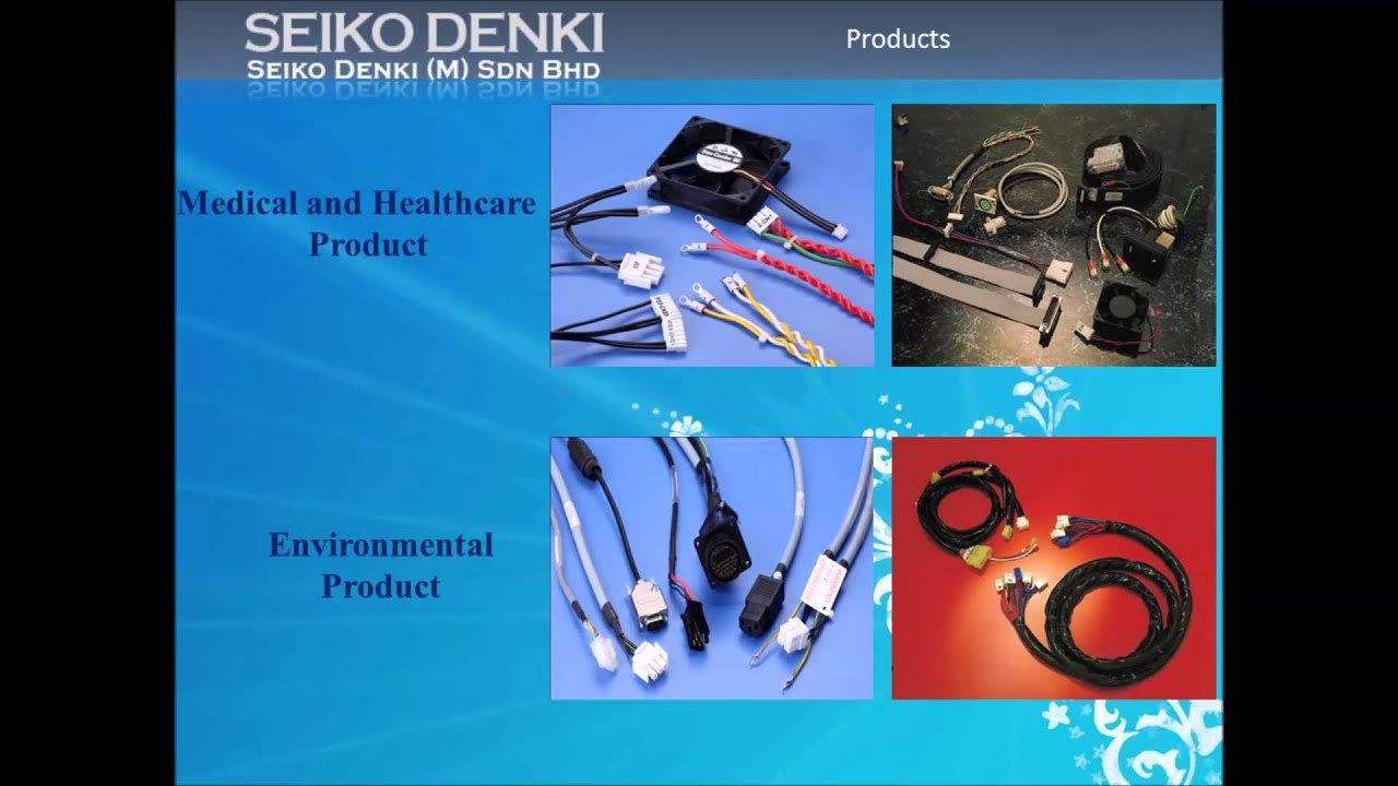 Seiko Denki Best Wire Harness - YouTube