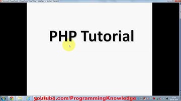 PHP Tutorial for Beginners 1 # Getting Started and Introduction to PHP For Absolute Beginners