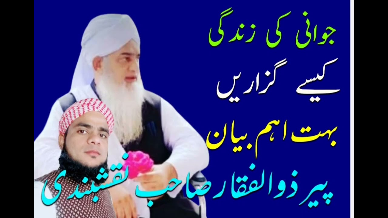 جوانی کی زندگی کیسے گزاریں۔ ،| پیرِ ذوالفقار احمد نقشبندی| Jawani Ke Din Kaise Guzare #viral #byan