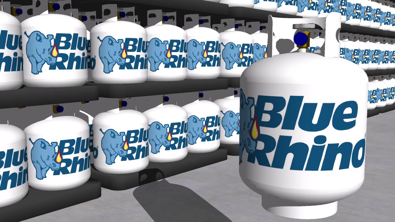 Blue Rhino Propane Tanks Model 2 Animation 1 YouTube