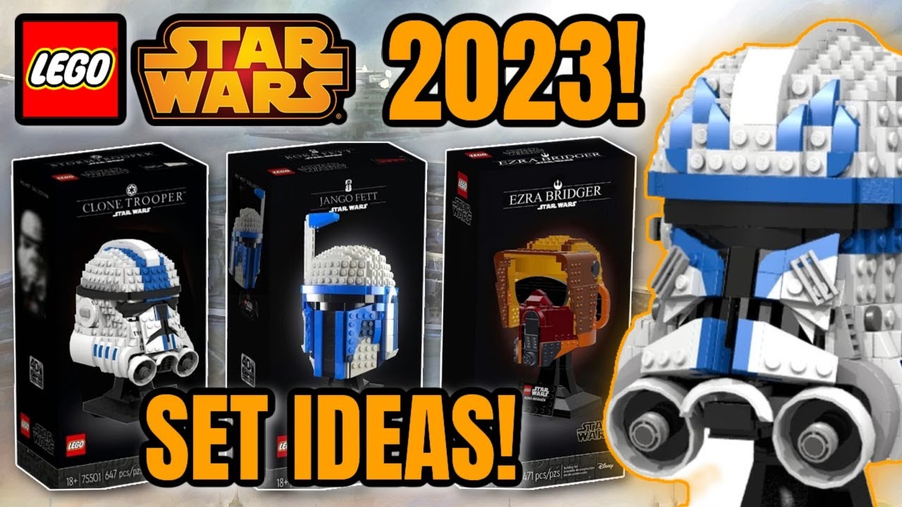 LEGO Star Wars HELMET Set Ideas! (LEGO Star Wars 2023/2024 Set Ideas