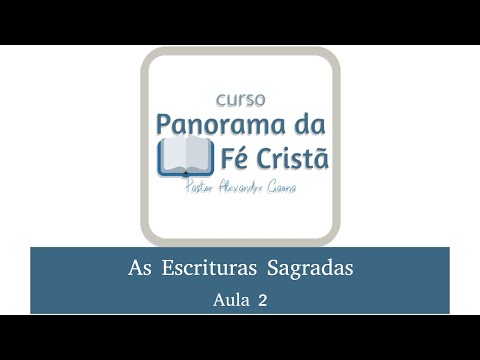 Panorama da fé cristã - aula 2