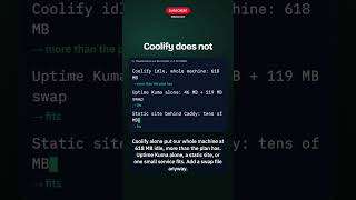 DigitalOcean's $4 droplet: what actually fits in 512 MiB #vps #shorts