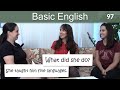 Lesson 97 👩‍🏫Basic English with Jennifer - More Verbs in the Simple Past