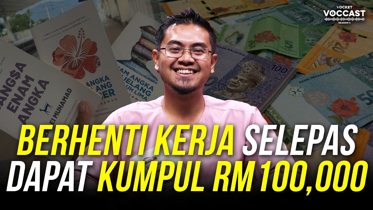 VOCCAST S3 EP26 | Dari 4 Angka Ke 6 Angka: Journey Kewangan Azraei Muhamad