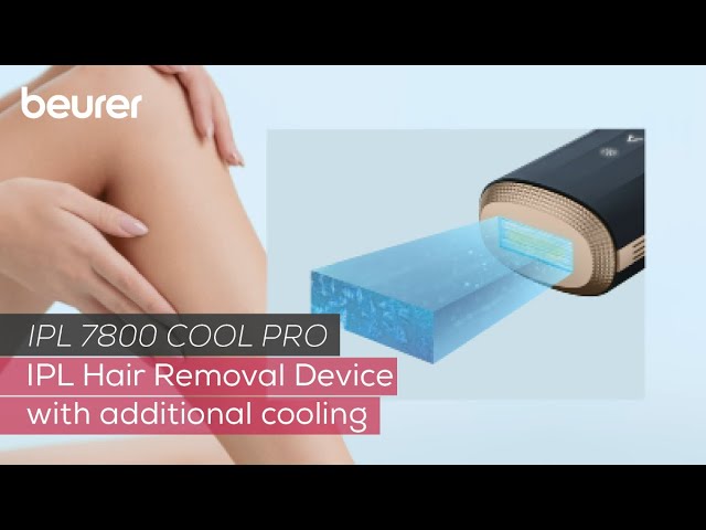 Beuer IPL 7800 COOL PRO - permanent hair removal with cooling function -  YouTube
