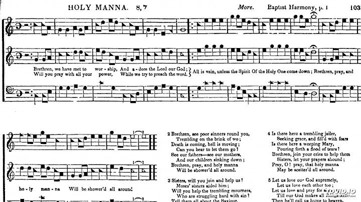 Scherzo on "Holy Manna" by Karen Beaumont