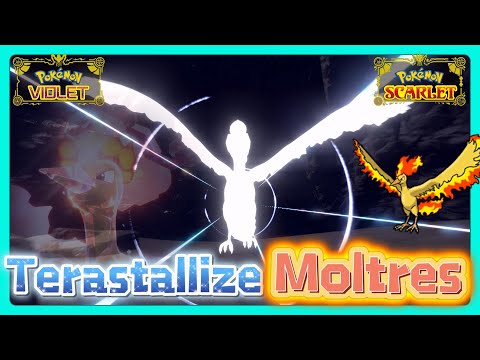 Pokemon Scarlet and Violet Moltres