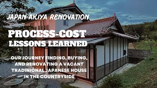 We Bought and Renovated a Japanese Empty House 'Akiya' in Rural Japan  Renovation Cost