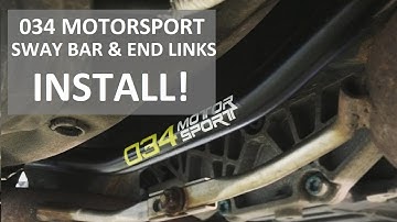 How To Install Rear Sway Bar and End Links | B7 Audi A4