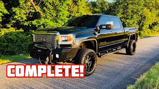 Rebuilding a wrecked GMC Sierra Denali drama