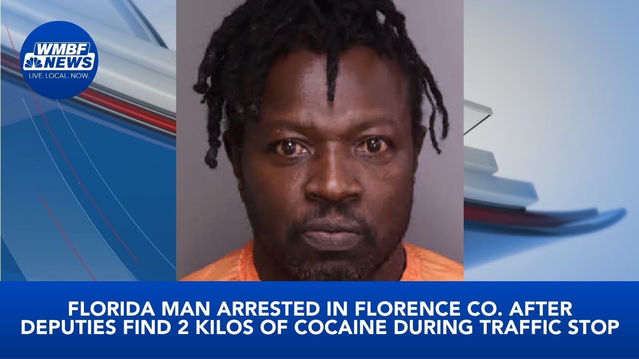 Florida man arrested in Florence Co. after deputies find 2 kilos of ...