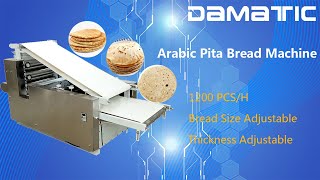 Arabic pita bread machine automatic flat bread cutter machine 1200 pieces per hour