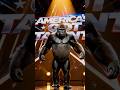 A gorilla appeared on stage and terrified the audience. #magic #dance #shorts #funny #pets