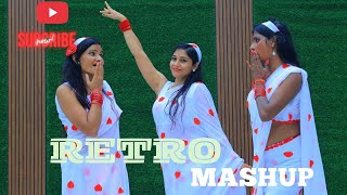Retro mashup with 60s look ♥️|Aaj kal tere mere pyaar ke charche and more.Last tak dekhna zarur!