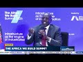 President Ruto announces ban on export of raw minerals during panel discussion with Aliko Dangote