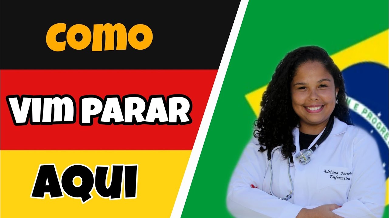 COMO EU VIM para na ALEMANHA sendo Enfermeira (você também pode)
