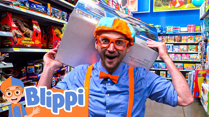 Bliippi's Toy Store! Color Lesson | Blippi’s Color Learning Course: Ball Pits, Toys & Rainbow Fun!
