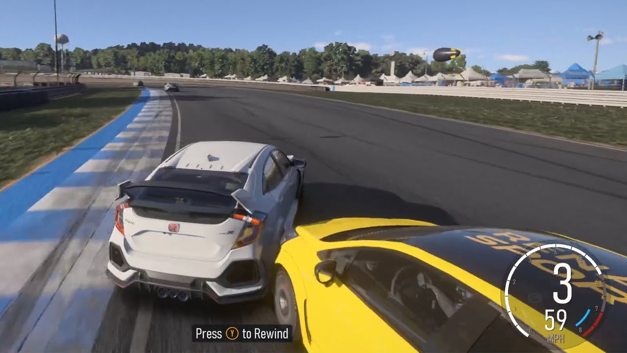 Forza Motorsport's career mode mixes familiarity with weird