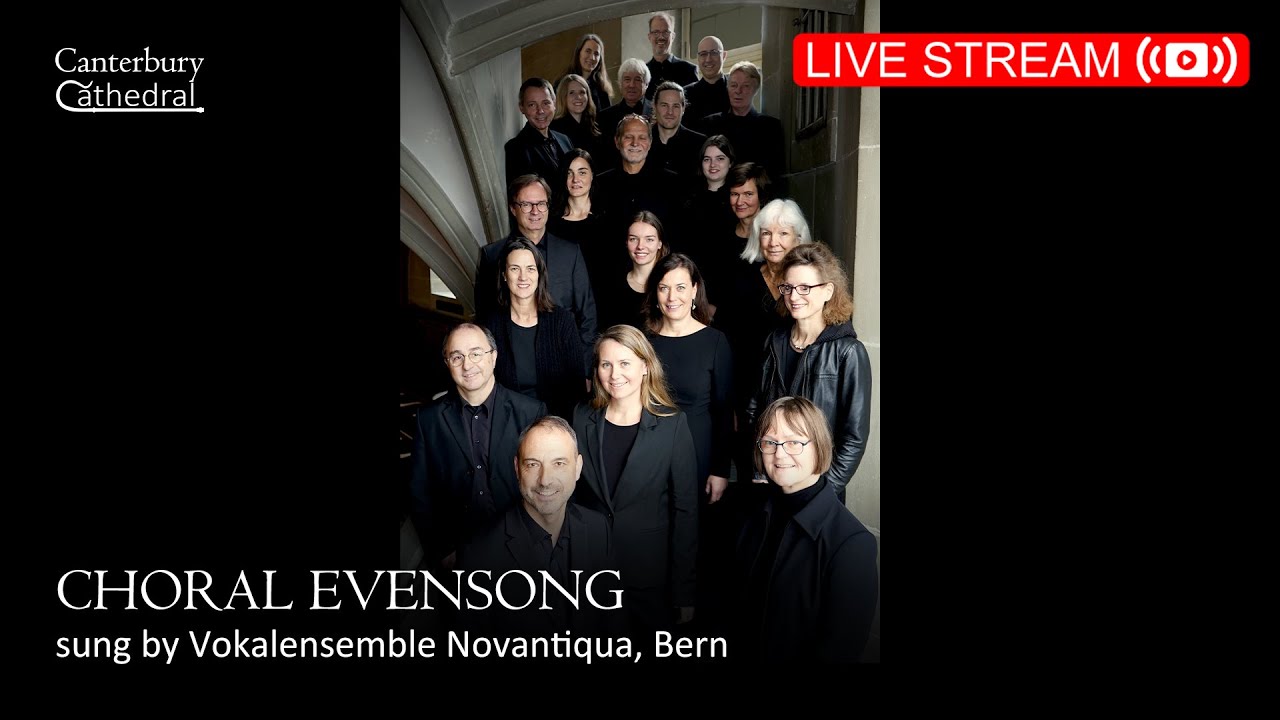 Choral Evensong with visiting choir - Saturday 9 August 2025 | Canterbury Cathedral Choral Evensong with visiting choir - Saturday 9 August 2025 | Canterbury Cathedral
