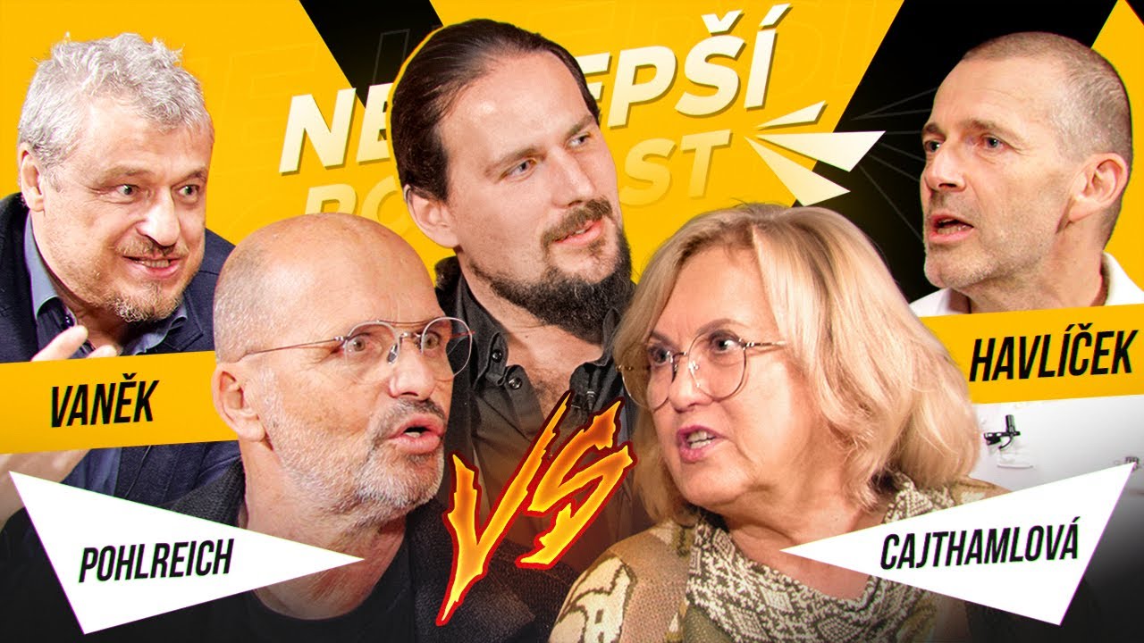 Pohlreich a Cajthamlová NA NOŽE! Divoká hádka o dětské stravě