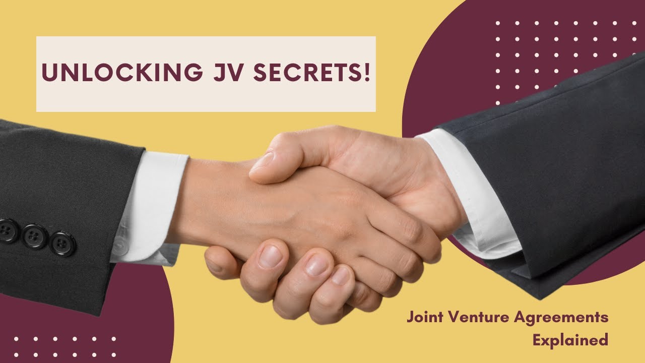 How contracts protect you in joint venture real estate deals YouTube