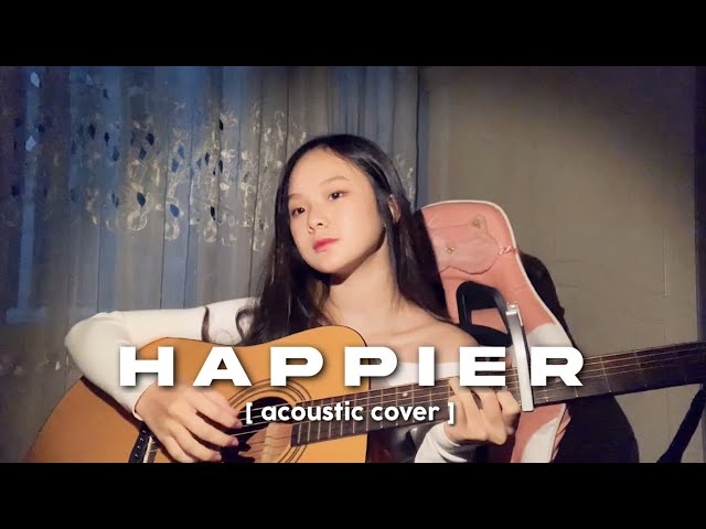 happier - olivia rodrigo [acoustic cover] || Nadine Abigail class=