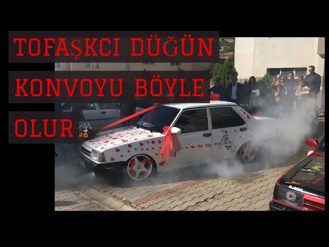 Tofaşkcı Düğün Konvoyu Dediğin Böyle Olur İlyas Eşmeli Düğün Konvoyu Kula\\Manisa (27.10.2018)