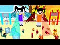 Monster School : Squid Game Doll Hot and Cold w\ Baby Zombie - Sad Story - Minecraft Animation