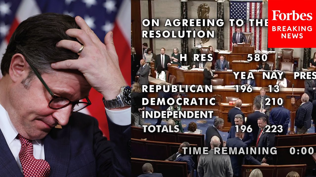 BREAKING: House Republicans Fail To Advance Rule For Defense Appropriations  And Major Crypto Blls