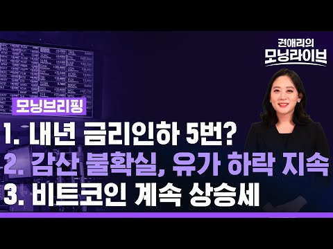 / <strong>감산</strong> 불확실, 유가 하락 지속 / 비트코인 4만 달러 돌파 후 지속 상승세 / 스프 오디오 / SBS