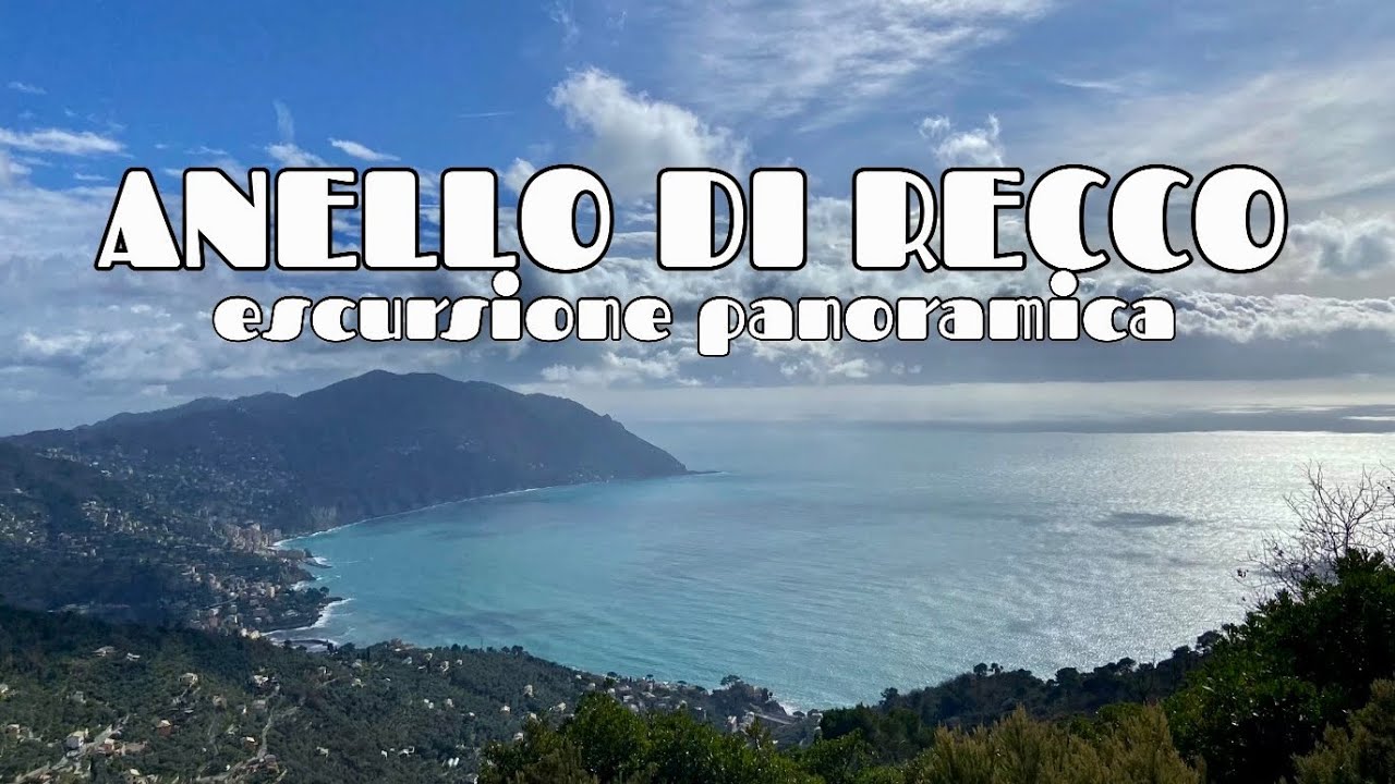ANELLO DI RECCO (GE). Escursione panoramica.