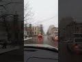 Russia 🇷🇺Road During small snow fall. #shorts @tamilinrussia