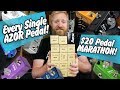 Every single AZOR pedal - FIFTEEN $20 PEDALS in one video - is this a world record? #AFFORDABOARD