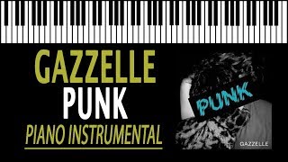 Video thumbnail of "GAZZELLE - Punk KARAOKE (Piano Instrumental)"
