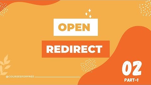 Open Redirect | Introduction to Bug Bounty Hunting | Part - 1 #ethicalhacking