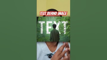 #AI #textbehindobject | How to Add Text Behind Image with AI (Step by Step)