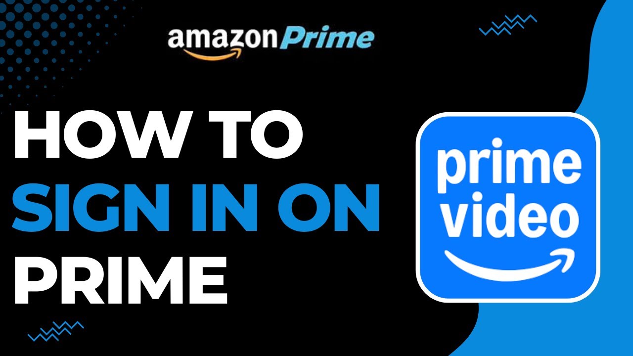 How to Sign in Amazon Prime Video Account ! - YouTube