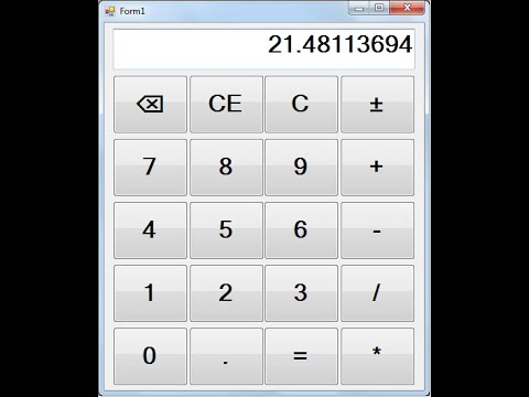 โค้ด vb คํานวณ  New  How to Create a  Standard Calculator in Visual Basic.Net