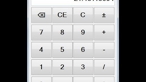 How to Create a  Standard Calculator in Visual Basic.Net