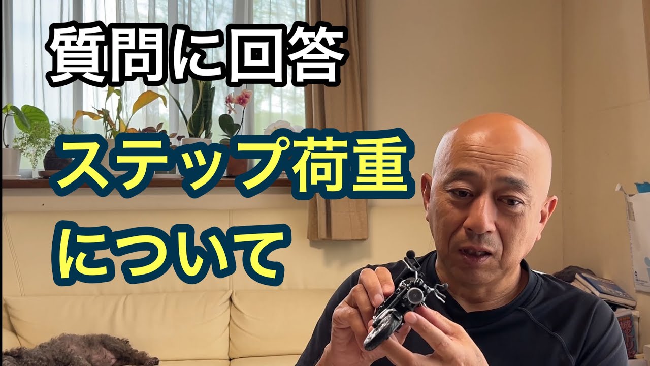 ステップ荷重についての質問