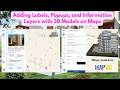 How to Add Labels, Popups & Information Layers to 3D Models in MAPOG | Interactive Property Mapping