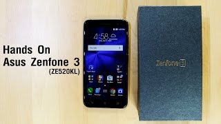 Hands On Asus Zenfone 3 (ZE520KL)