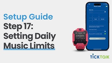 Setting Daily Music Limits on your TickTalk 4 | TickTalk 4 Setup Guide