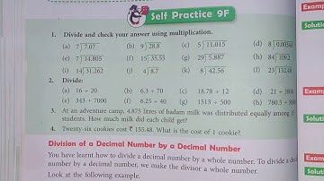 Class 5th Subject Maths Self Practice 9f by ANUJ YADAV SIR 9/11/2020