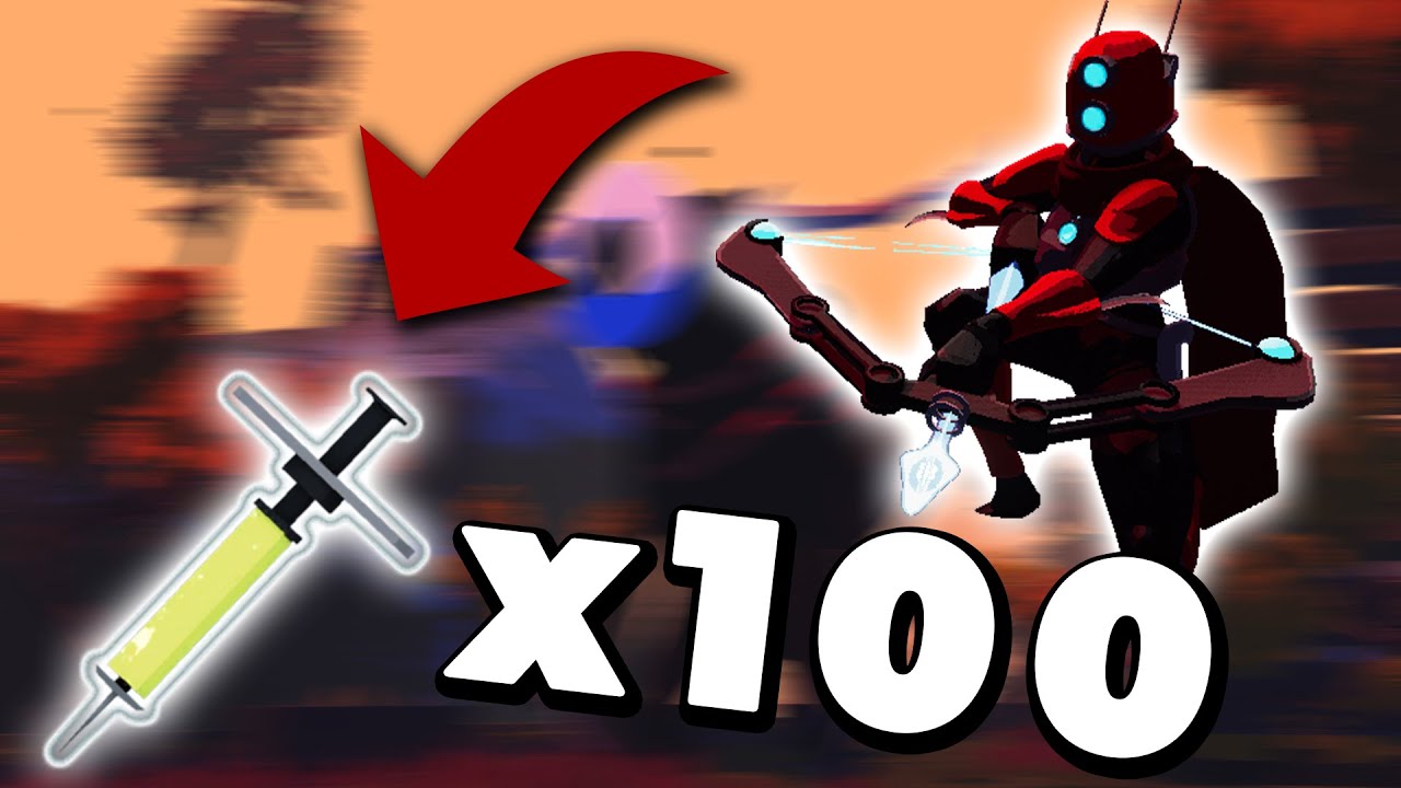 100 Soldier's Syringes On Huntress (Green Arrow Build) 🏹RiskOfRain2