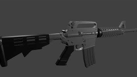 M4A1 model